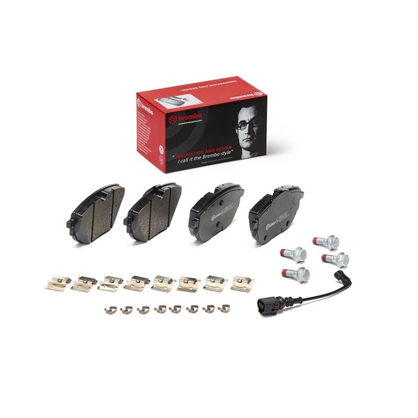 Bremseklosser sett, Framaksel BREMBO BREMBO