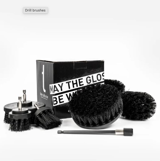 Børster for drill - Hard TERSHINE Tershine