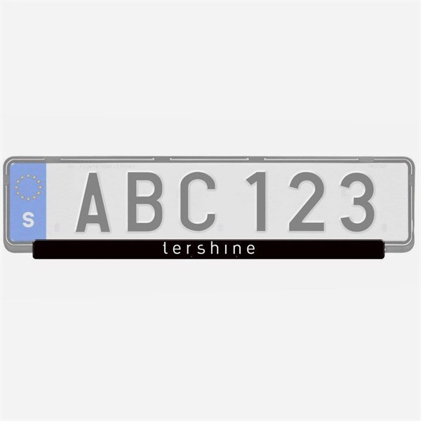 Registreringsskiltliste TERSHINE Tershine