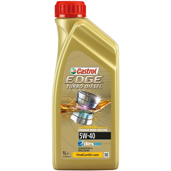 Motorolje Castrol EDGE Turbo Diesel 5W-40, 1l CASTROL