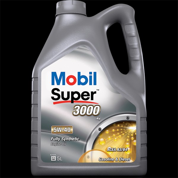 Motorolje Mobil Super 3000 X1 5W-40 A3/B4, 5l MOBIL