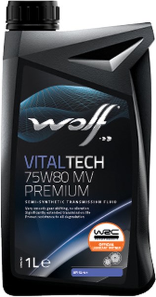 Girkasseolje WOLF Vital Tech 75W-80 MV Premium, 1L WOLF