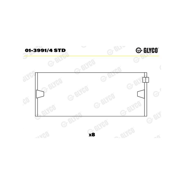 Stempelstanglager GLYCO GLYCO
