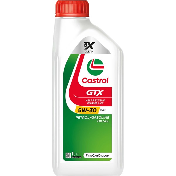 Motorolje CASTROL GTX 5W-30 A5/B5, 1L CASTROL
