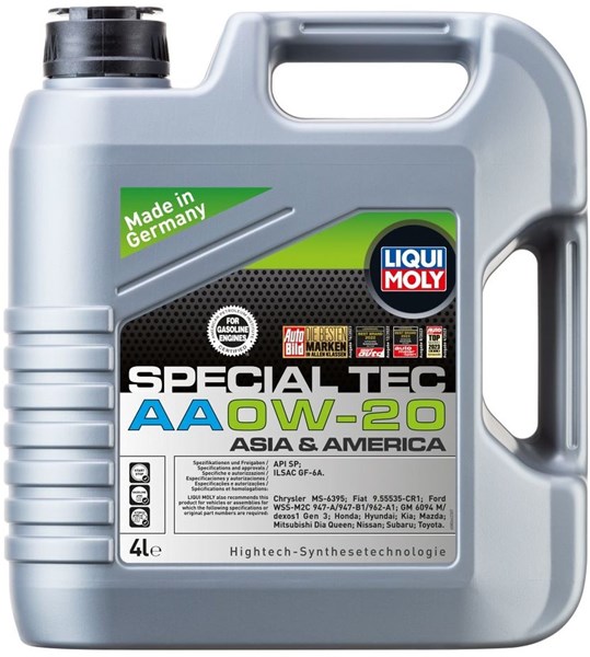 Motorolje LIQUI MOLY Special Tec AA 0W-20, 4L LIQUI MOLY LIQUI MOLY