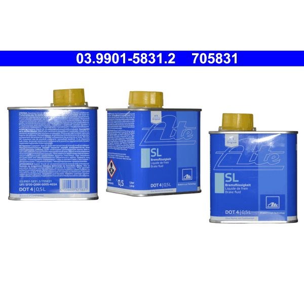 Bremsevæske SL DOT 4 500ml ATE ATE