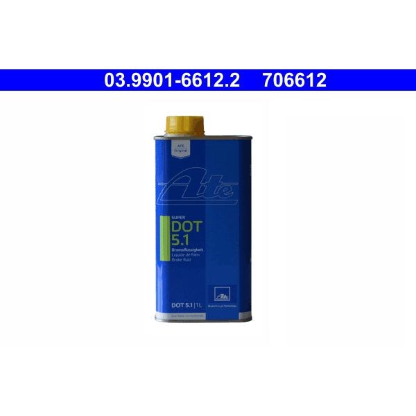 Bremsevæske Super DOT 5.1 1L ATE ATE
