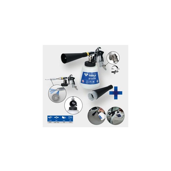 Suge-/blåsepistol (trykkluftdrevet) KS TOOLS KS TOOLS