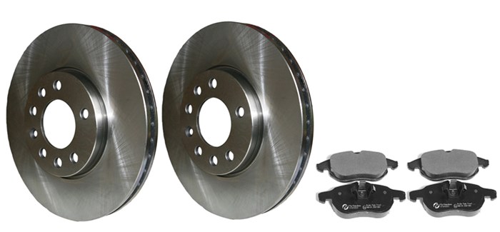 Bremsesett, Skivebremser Ventilert, Framaksel