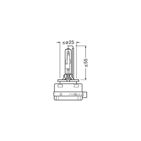 Xenonlamppu Osram Xenarc Original D3R PK32d-6 42V OSRAM OSRAM