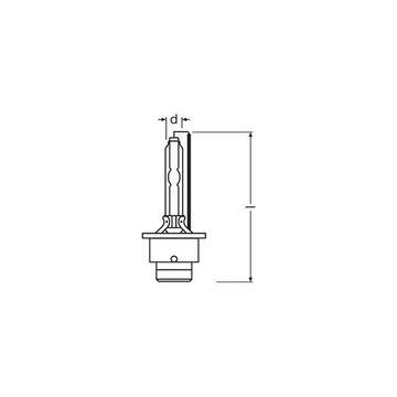 Xenonlamppu Osram Xenarc Cool blue boost D4s, P32d-5 42V OSRAM OSRAM