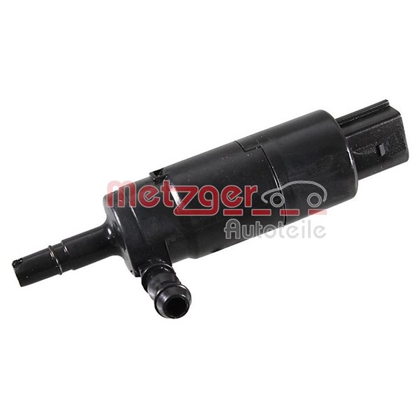 Vaskevannspumpe, lyskastervasking 12V, Foran