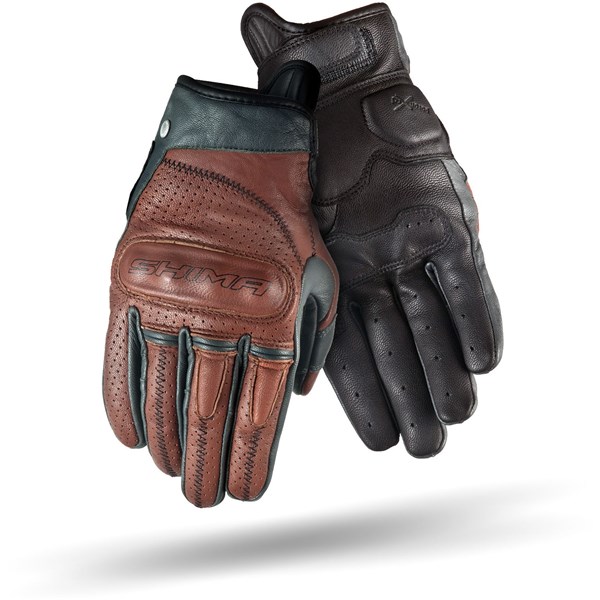 MC herrehansker Short  SHIMA CALIBER S Brown SHIMA SHIMA