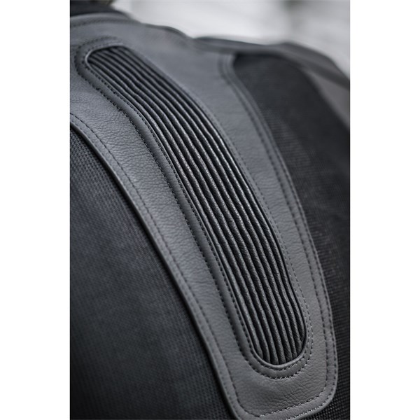 MC Herre LÆR MESH jakke SHIMA PISTON Svart-56 SHIMA SHIMA