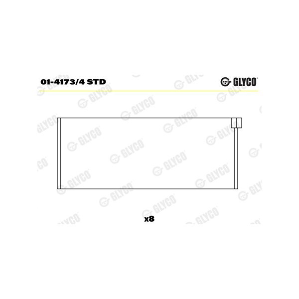Stempelstanglager GLYCO GLYCO