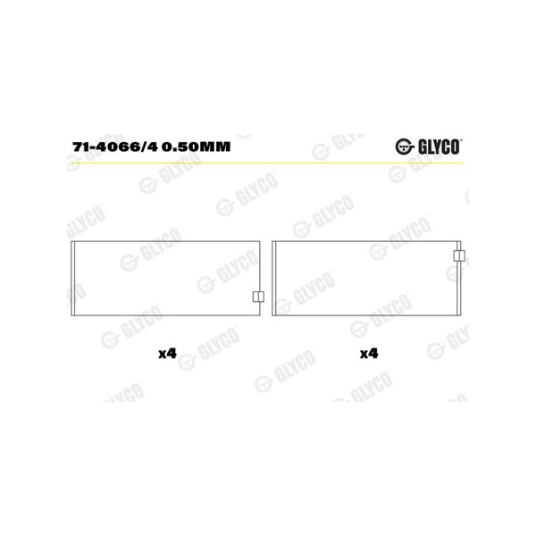Stempelstanglager GLYCO GLYCO