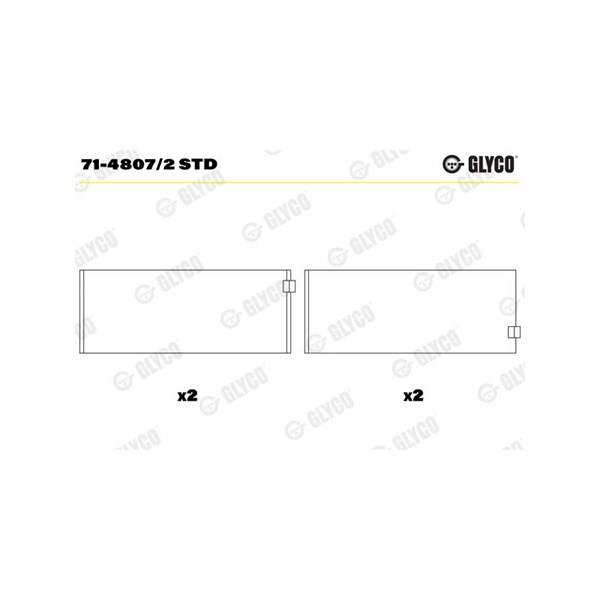 Stempelstanglager GLYCO GLYCO