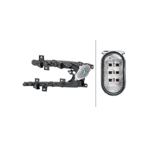 Drl, varsellys, Høyre HELLA HELLA