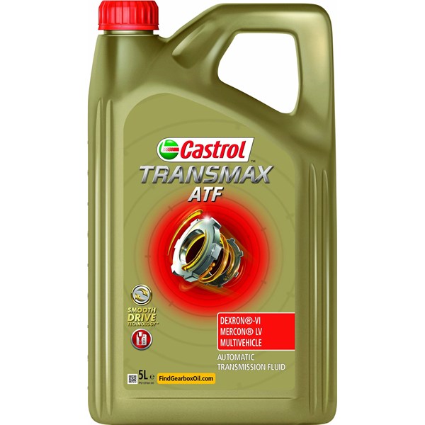 Castrol Transmax ATF DEXRON VI MERCON LV Multivehicle, 5L CASTROL