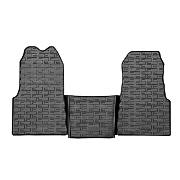 Bilmatter gummi 3 deler Maxus eDeliver 9 (ev-90) 2020–, Foran CIKCAR