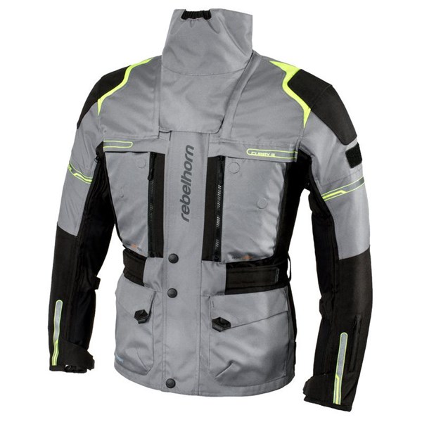 Mc Herre Lær Jakke Rebelhorn Cubby III Gray Xl REBELHORN REBELHORN