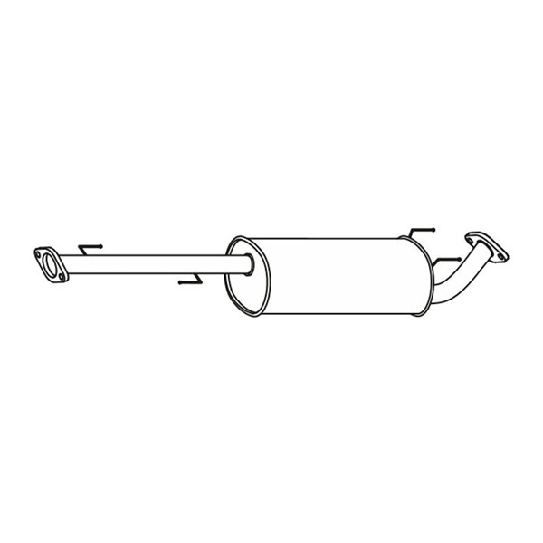 Mellomlyddemper, Senter