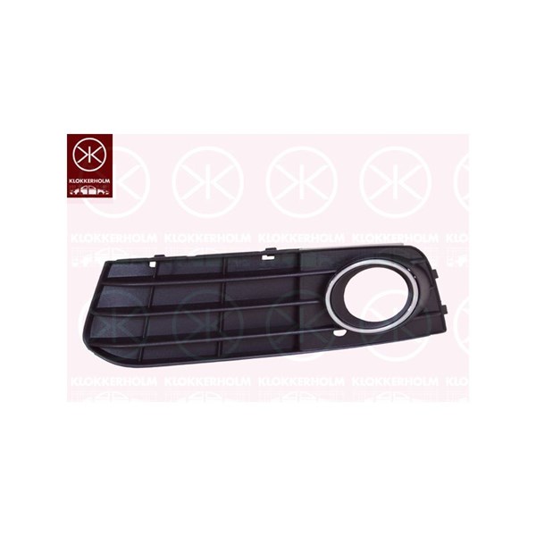 Ventilasjonsgitter, Foran høyre KLOKKERHOLM KLOKKERHOLM