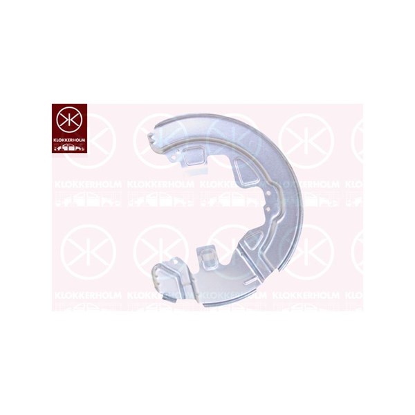 Bremseskjold, Framaksel venstre KLOKKERHOLM KLOKKERHOLM