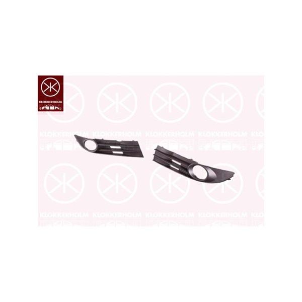 Ventilasjonsgitter, Foran høyre KLOKKERHOLM - vw touran - OE 1T0 853 666K 9B9