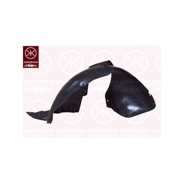 Deksel, hjulbue, Foran høyre KLOKKERHOLM KLOKKERHOLM