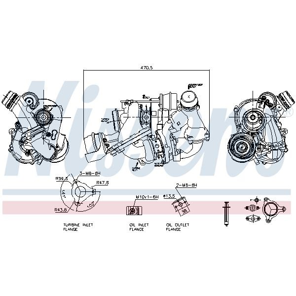 Turbo NISSENS NISSENS