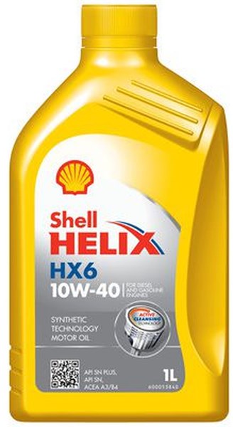 SHELL Motorolje SHELL Helix HX6 10W-40, 1L - P1900711 - 1900711