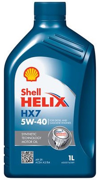 SHELL Motorolje SHELL Helix HX7 5W-40, 1L - P1900724 - 1900724
