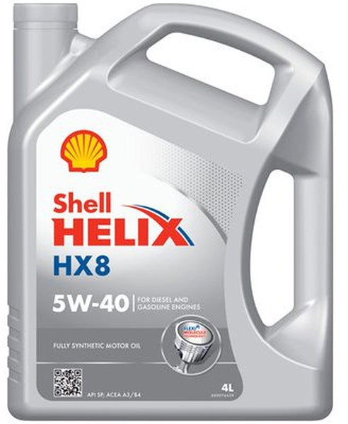 Motorolje SHELL Helix HX8 5W-40, 4L SHELL SHELL