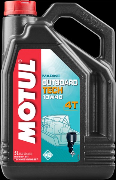 Motorolje OUTBOARD TECH 4T 10W-40, 5L MOTUL