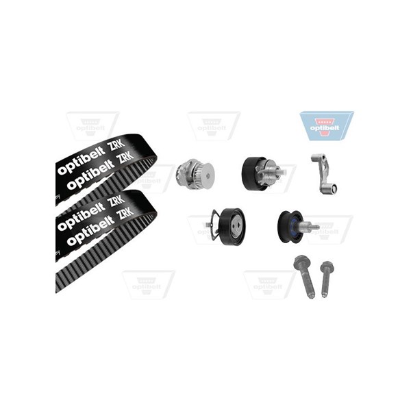Vannpumpe + tannremmsett OPTIBELT OPTIBELT