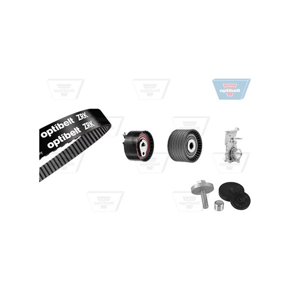 Vannpumpe + tannremmsett OPTIBELT OPTIBELT