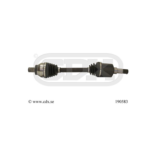 Drivaksel, Framaksel venstre CDX CDX