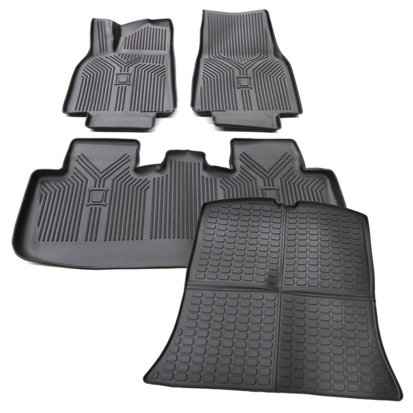 Gummimatter og bagasjeromsmatte - Tesla Model Y, Foran og bak XtremeGuard