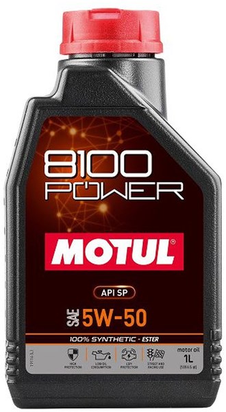 Motorolje Motul 8100 POWER 5W-50 MOTUL