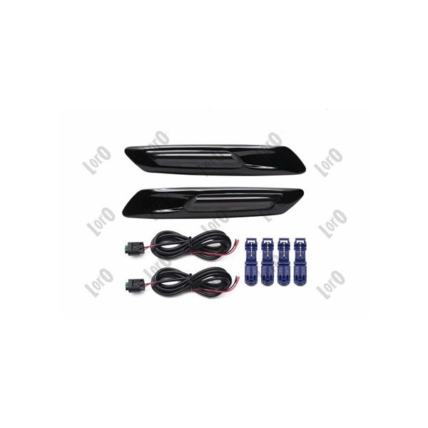 Blinklyssett, på begge sider
