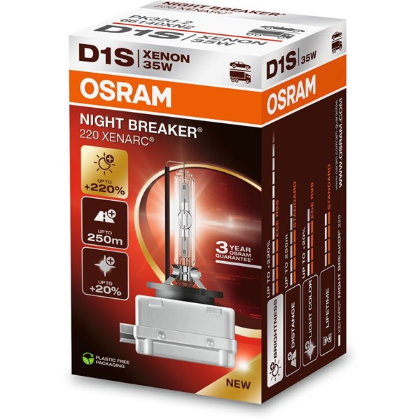 Pære, Osram XENARC NIGHT BREAKER LASER D1S OSRAM