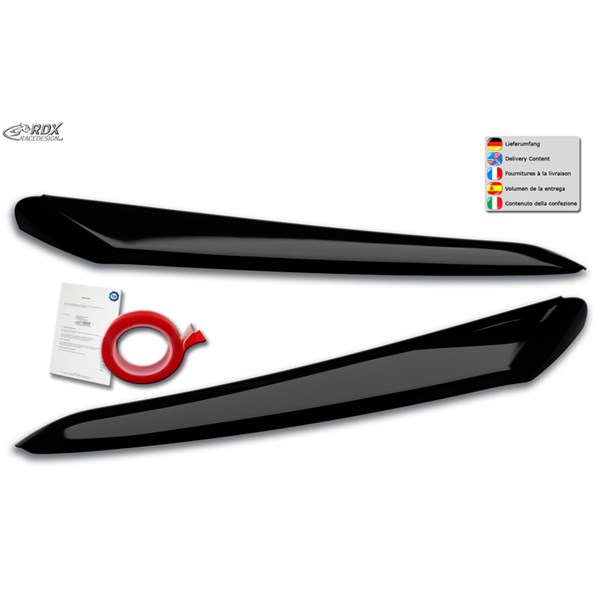 Frontlysspoilere Citroen, Fiat, Peugot, Opel RDX Racedesign