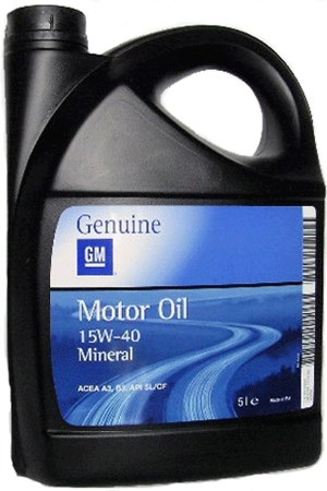 Motorolje Genuine GM Opel 15W-40 A3/B3 ORIGINAL Original