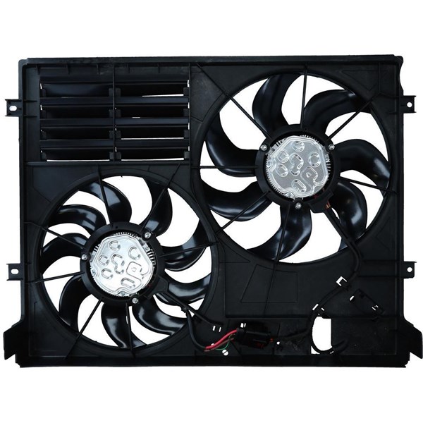 Ventilator, motorkjøling 12V - chrysler, ford, hyundai, mercedes-benz, seat, ssangyong, suzuki, vw - OE 7N0121207A, 7N0121207E