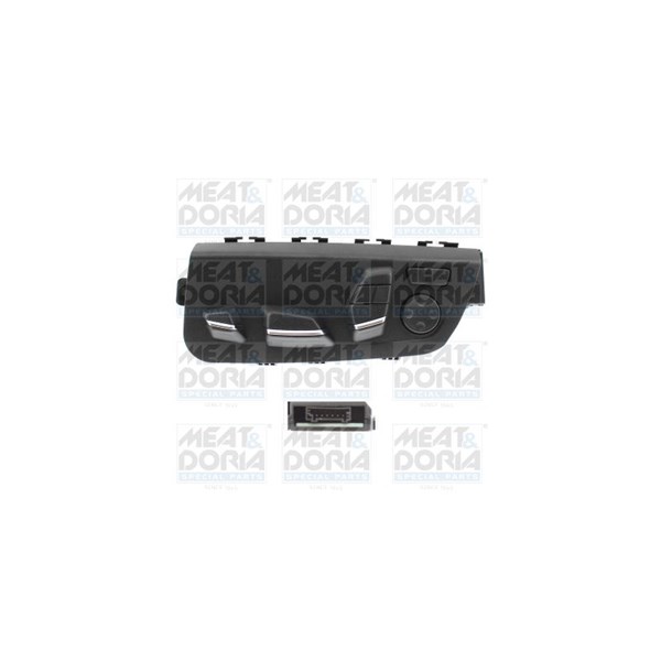 Bryter, setejustering, Foran venstre MEAT & DORIA MEAT & DORIA