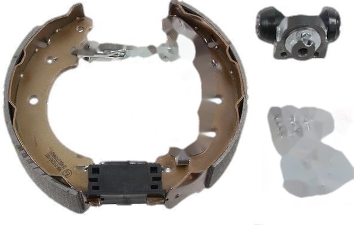 Bremsesko sett, Bakaksel - renault kangoo, kangoo / grand kangoo ii, kangoo express - OE 7701205526, 7701207640