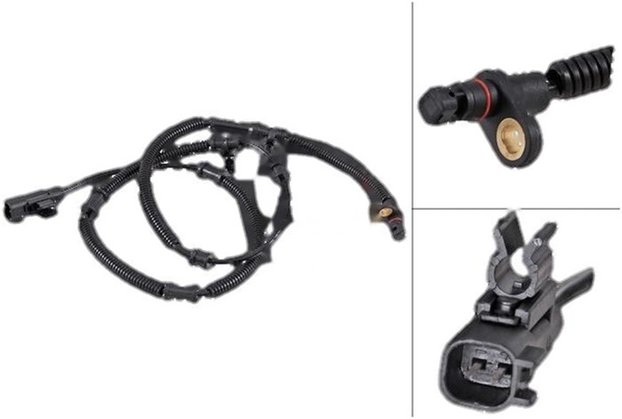 ABS Sensor, Bakaksel