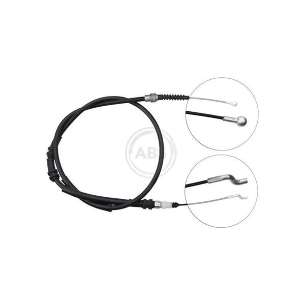 Kabel, parkeringsbremse, Bakre venstre, Høyre bak