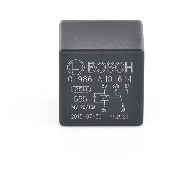 Relè, arbeidsstrøm 24V BOSCH BOSCH